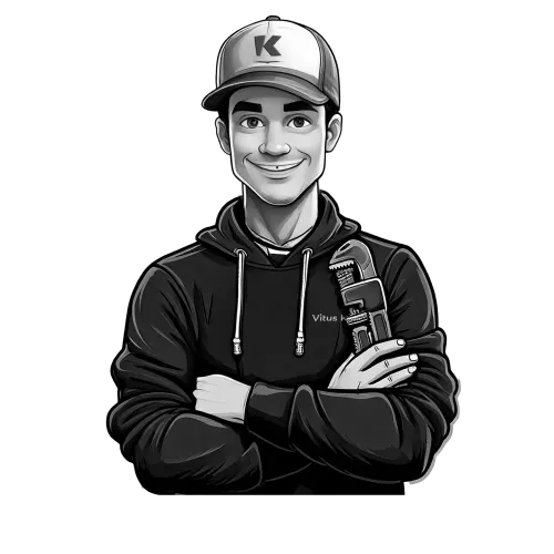 Vitus König Jubiläum Maskottchen